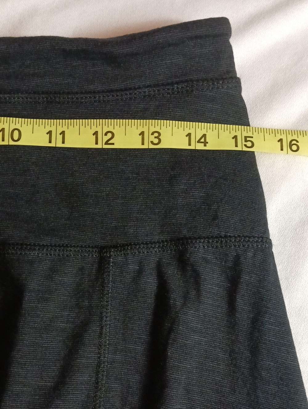 Toad&Co Athletic Skort Tie Waist Charcoal Gray Lightweight Activewear Size S - Picture 7 of 8
